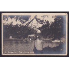 LAGO DE PALERMO ANTIGUA TARJETA POSTAL